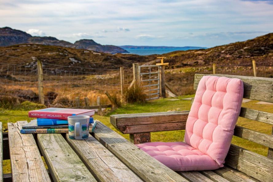 Kirkaig Lodge Lochinver Esterno foto